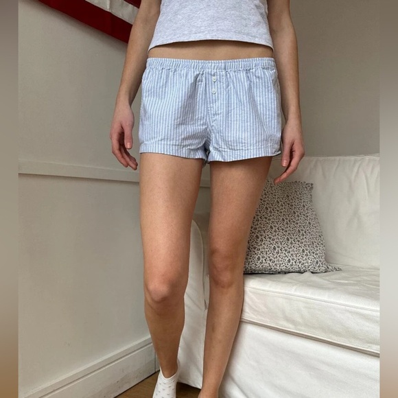 Brandy Melville Women’s Keira Pajama Short Stripes Small Medium - Picture 3 of 10